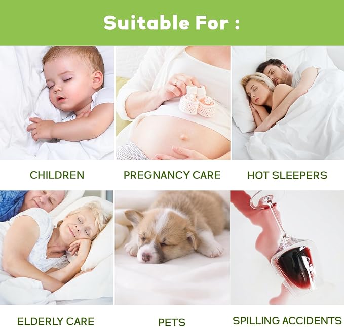 Luxury Queen Size Tencel Waterproof Mattress Protector Deep Pocket - Image 8