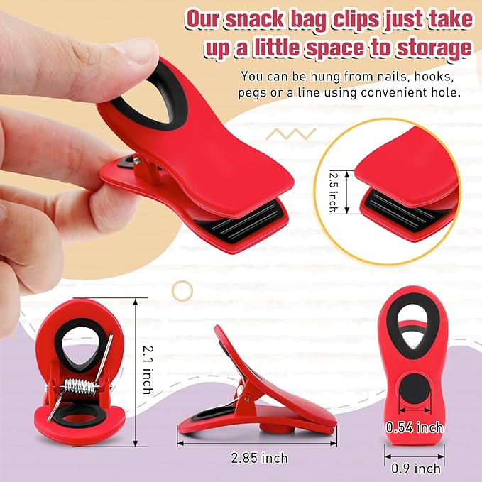 FINDMAG 12 Pack Chip Clips, Airtight Clips - Image 3