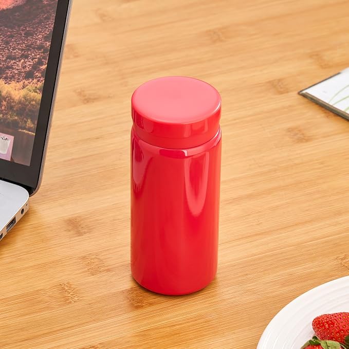 10oz Mini Water Bottle Stainless Steel Thermos Small Flask - Image 4
