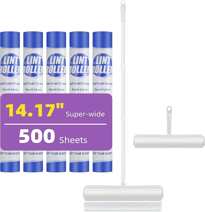 14.17" Extra-Wide Lint Roller Kit by Unknown