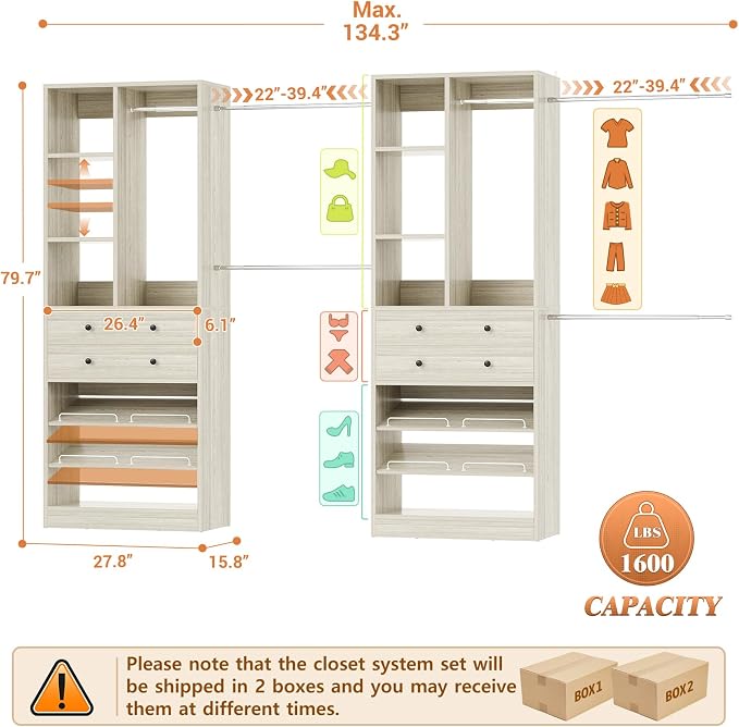 Closet System, Walk-in Closet System - Image 3