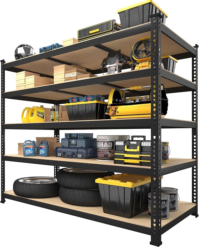 PrimeZone 48" x 24" x 72" Heavy Duty Storage Shelves by PrimeZone