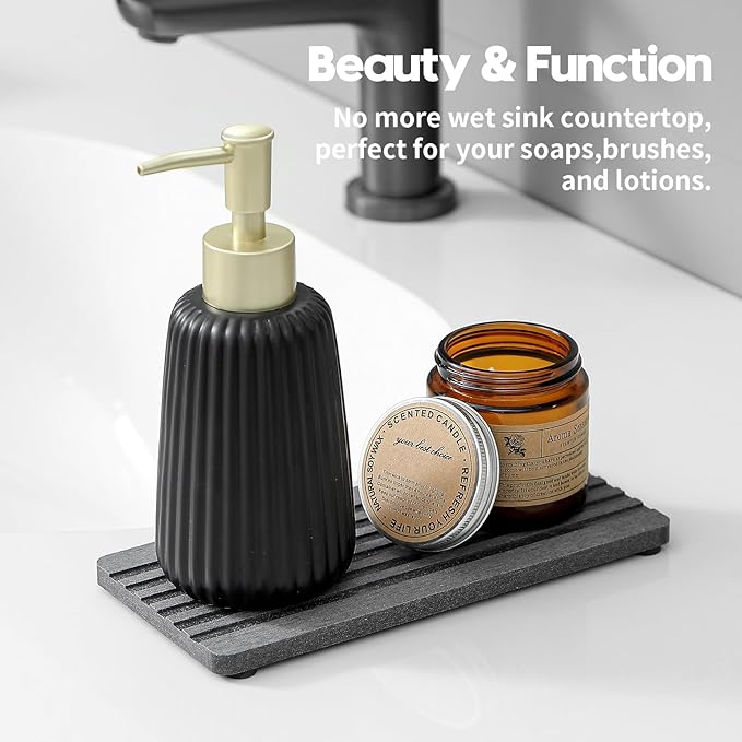 2PCS Diatomite Quick Stone Drying Tray Mat - Image 2