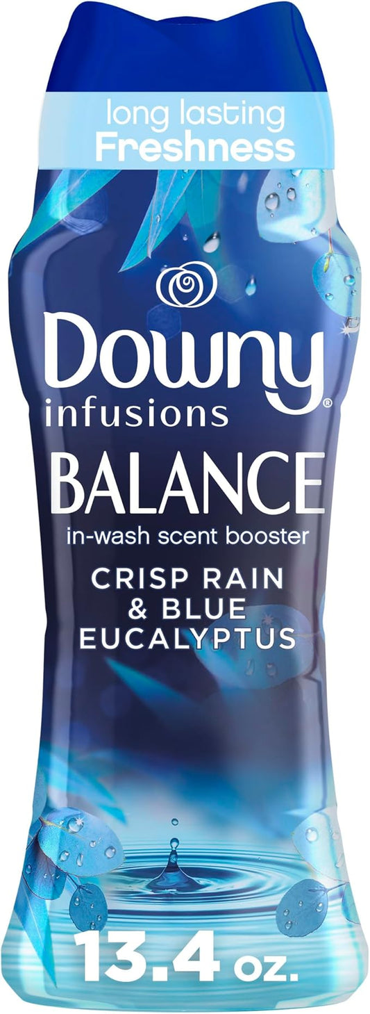 Downy Infusions In-Wash Laundry Scent Booster Beads, Crisp Rain and Blue by Downy