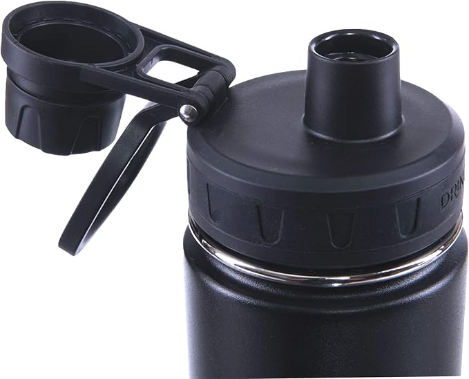 Drinco Stainless Steel Water Bottle Spout Lid Vacuum Insulated Double Wall - Image 3