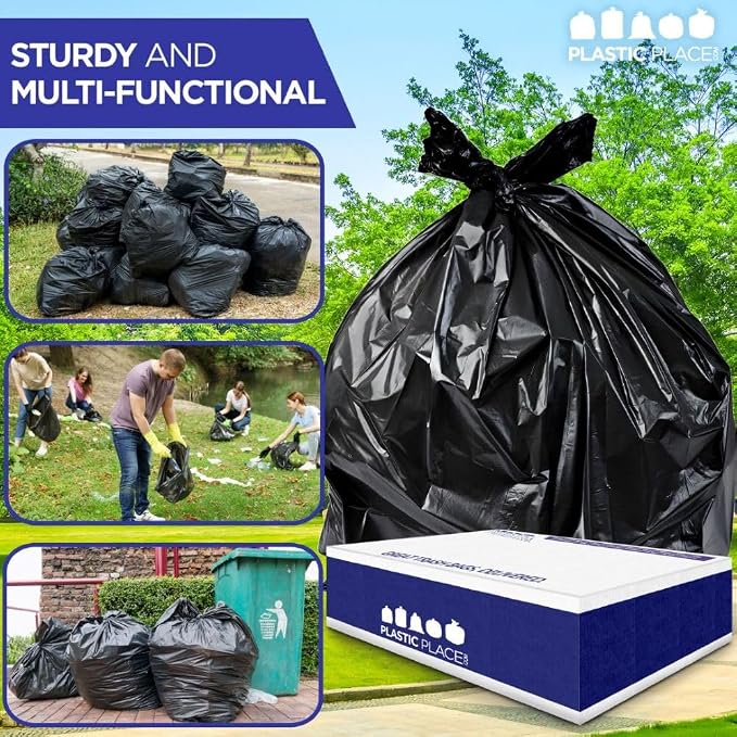 Plasticplace Contractor Trash Bags 33 Gallon - Image 3