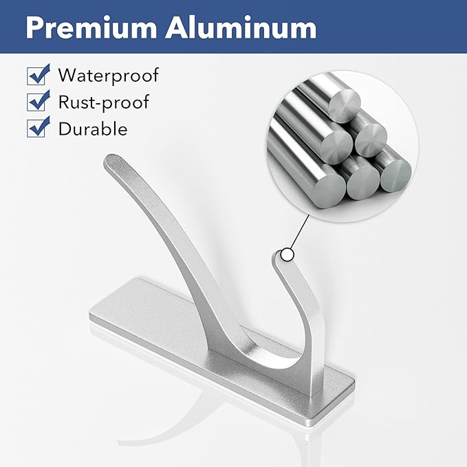 Self-Adhesive Coat Hooks for Hanging - Image 5