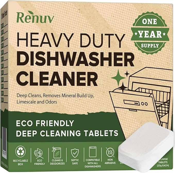 Renuv Washing Machine Cleaner + Dishwasher Cleaner Bundle - Image 5
