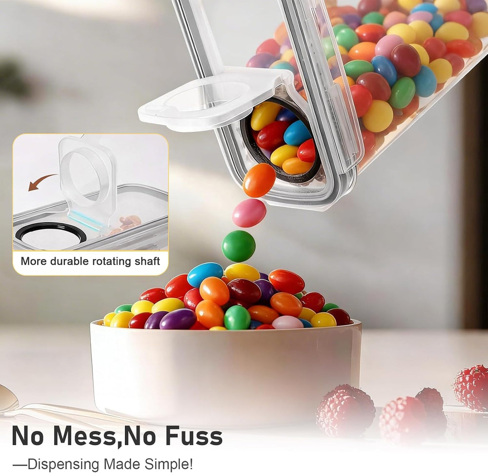 11 Pack Cereal Containers Storage Set (4L, 2.5L), BPA Free, Leak Proof