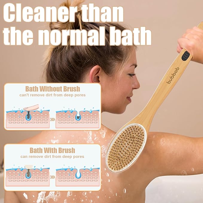 Back Scrubber for Shower, Bath Brush - Image 6