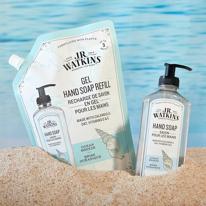 Hand Soap Gel Ocean Breeze 34floz Refill - Image 7