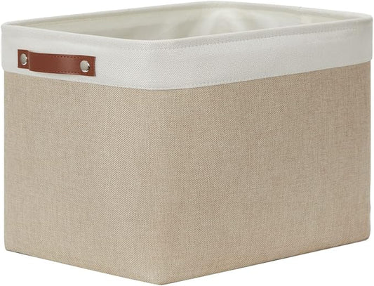 DULLEMELO Storage Baskets Large 16"x12"x12" Tall Rectangular Baskets Fabric by DULLEMELO