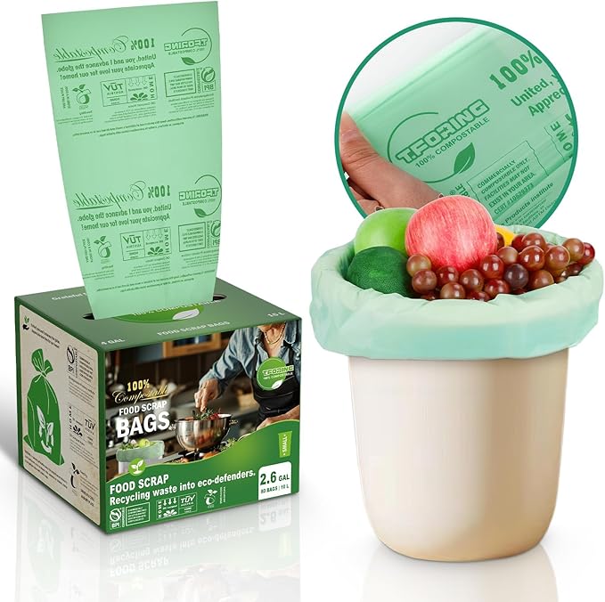 Small Compost Bags 2.6 Gallon by TFORING%C2%AE