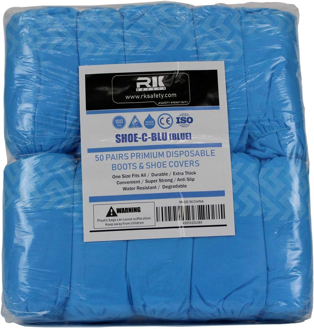 Disposable Boot & Shoe Covers - Durable & Water Resistant Most for fo...