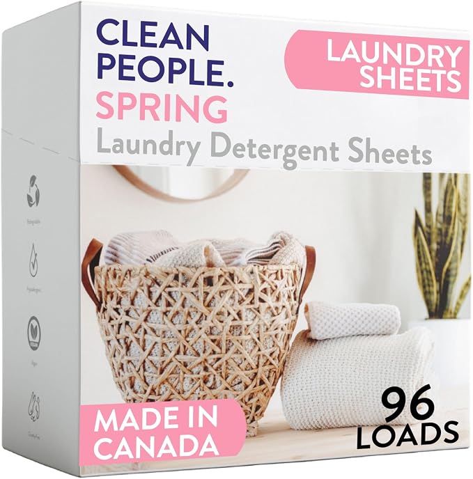 The Clean People Laundry Detergent Sheets by CleanPeople