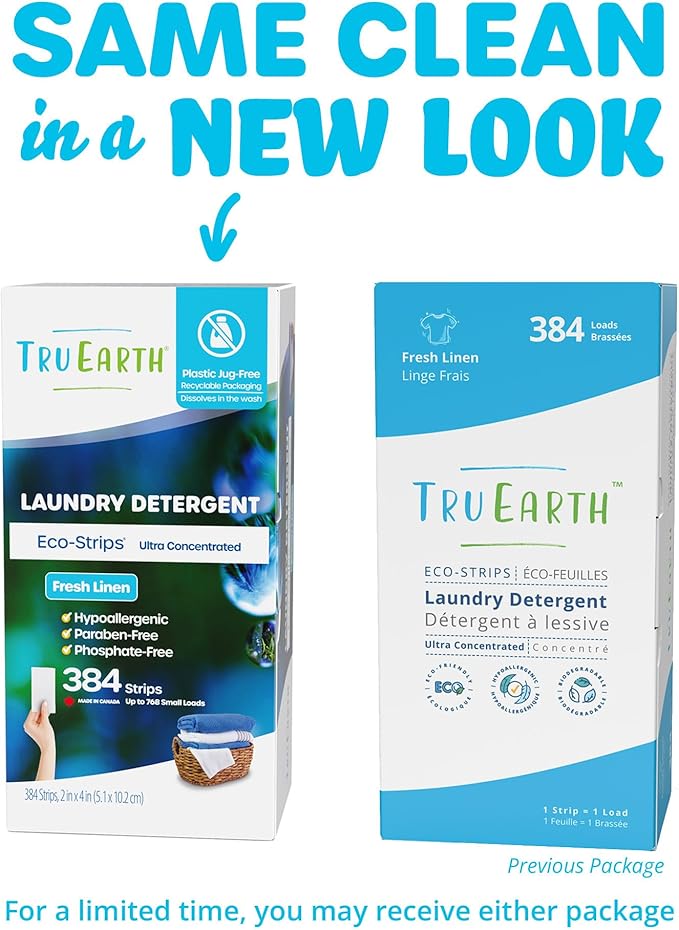 Tru Earth Compact Dry Laundry Detergent Sheets, Travel Sheets - Image 3