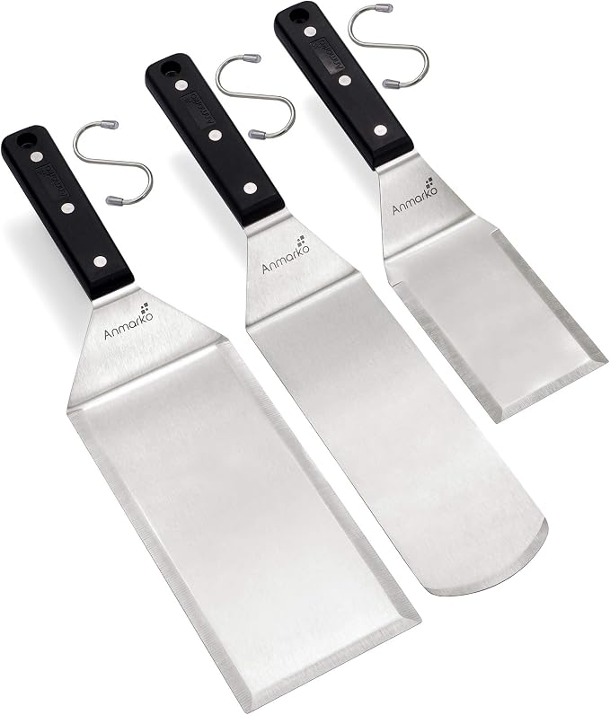 Stainless Steel Spatula Set by Anmarko