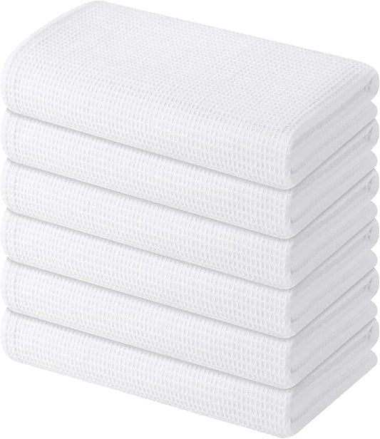 Homaxy 100% Cotton Waffle Weave Kitchen Towels by Homaxy