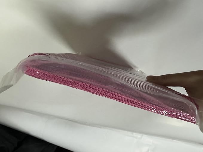 Pink Microfiber Cleaning Cloth 13"x13", Ultra Soft Absorbent Microfiber - Image 13