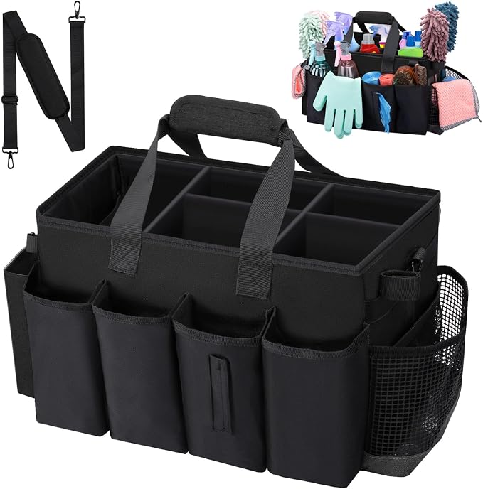 Wearable Large Cleaning Caddy Bag by Wigojoy