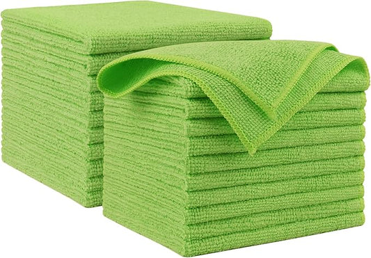 AIDEA Microfiber Cleaning Cloth, Microfiber Towels by AIDEAHOME