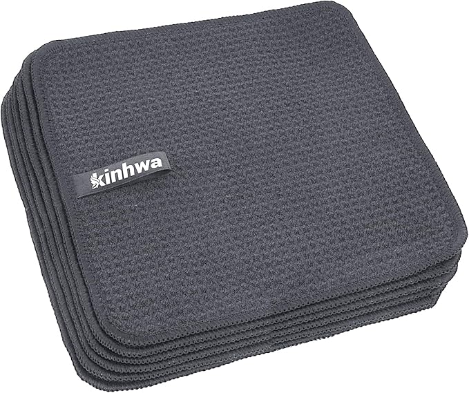 KinHwa Dish Cloths for Washing Dishes Kitchen Towels Microfiber Dish Towels for by KinHwa