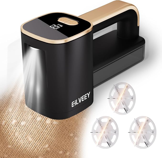 Rechargeable Lint Remover, Fabric Shaver Fuzz Remover, Sweater Shavers by Eilveey
