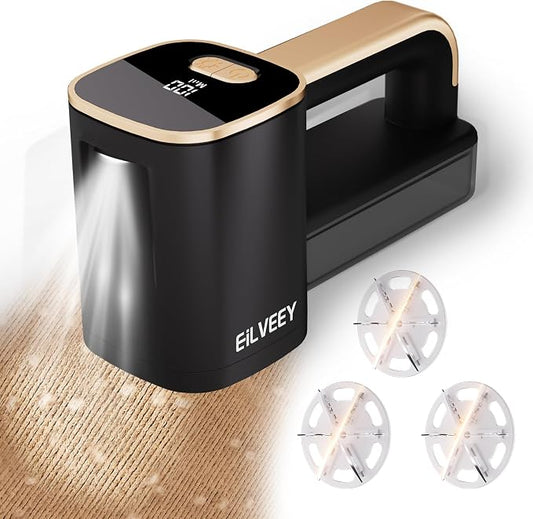 Rechargeable Lint Remover, Fabric Shaver Fuzz Remover, Sweater Shavers by Eilveey