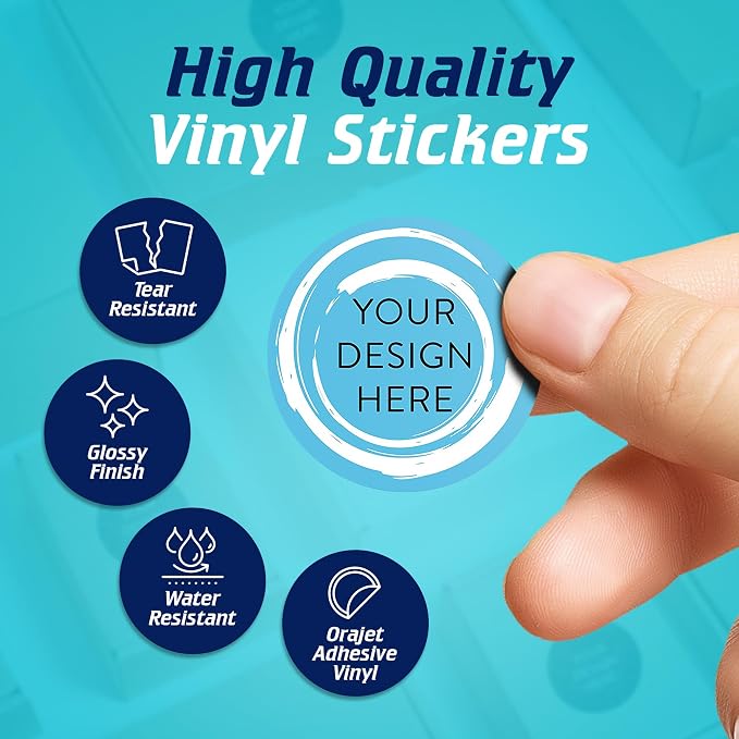 100 Custom Vinyl Stickers - Image 3