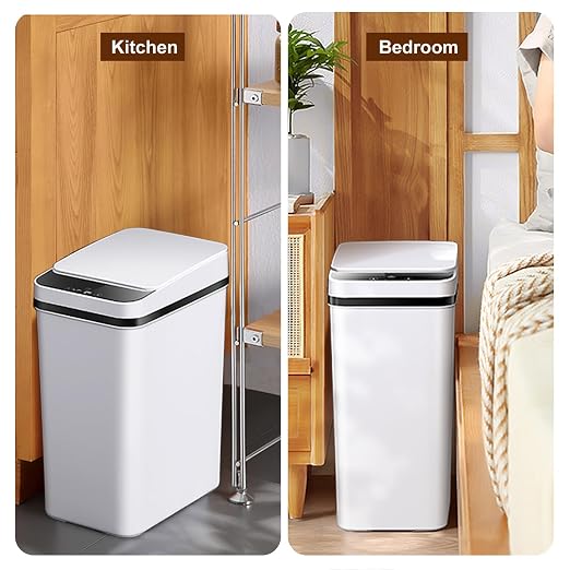 Yatmung Skinny Trash Can Automatic Touchless - Image 6