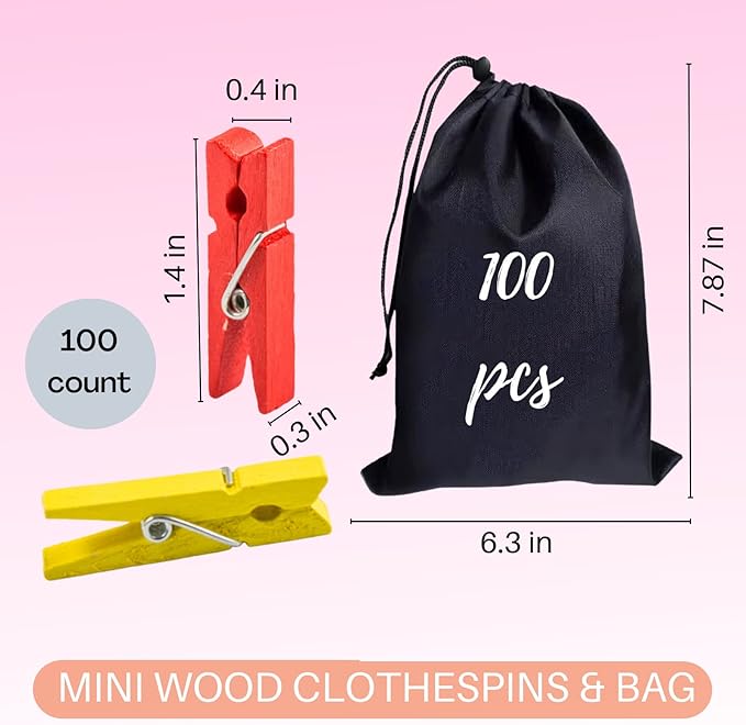 Clothespins, Small Clothes Pins - Image 4