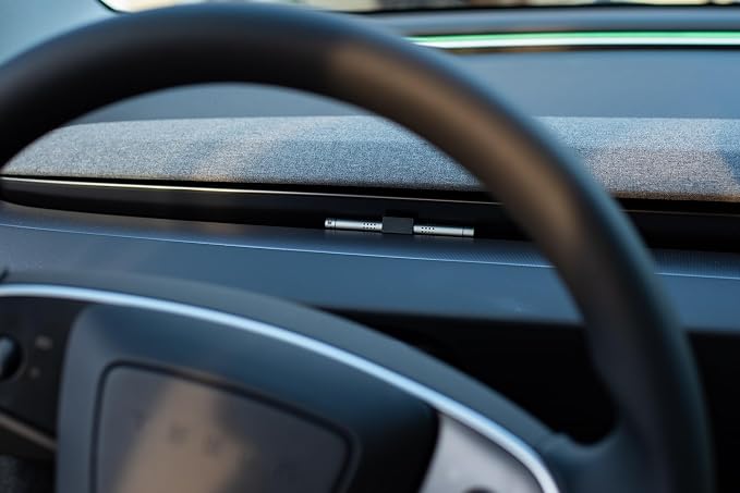 Tesla New Model 3 and Model Y Air Freshener | Invisible Slim Design | - Image 9