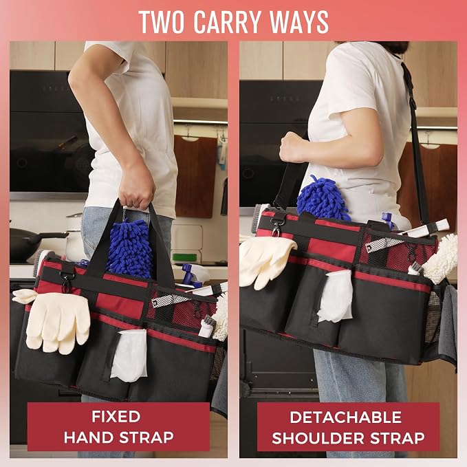 Wearable Cleaning Caddy, Cleaning Caddy Supplies Organizer - Image 6