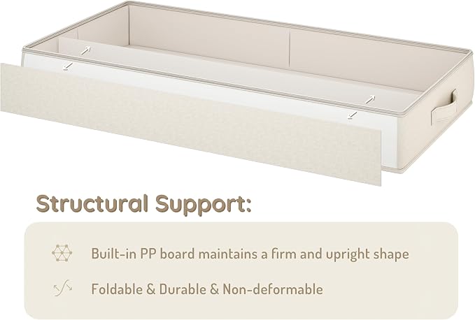 Vailando Under Bed Storage Containers, Underbed Storage Bins - Image 4