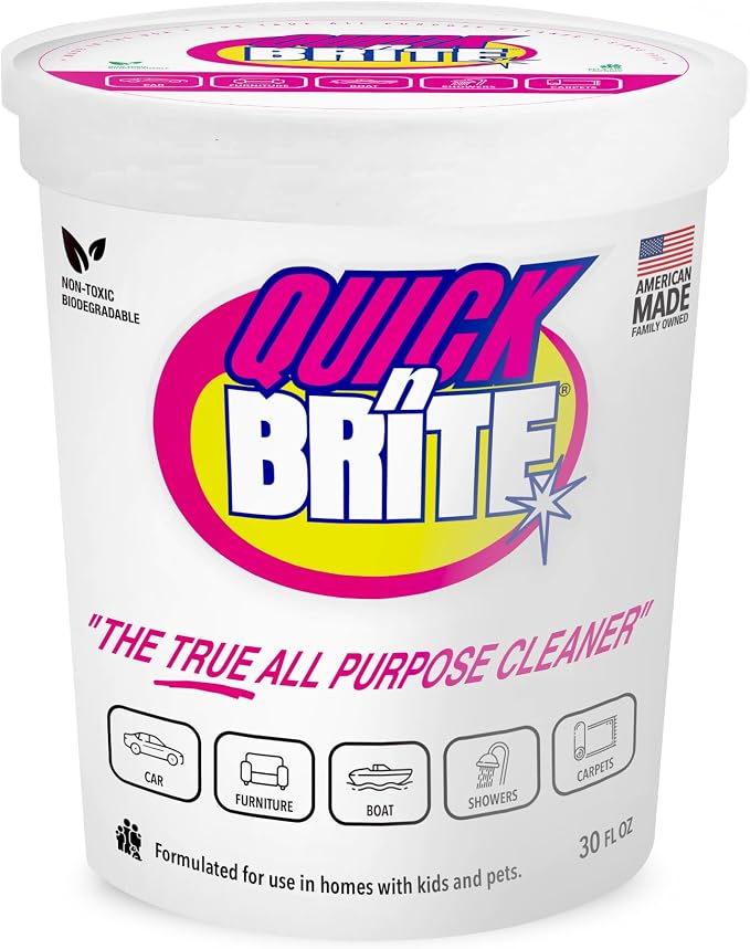 Quick 'n Brite All Purpose Cleaning Paste – Kid & Pet Safe, Powerful by QuickNBrite