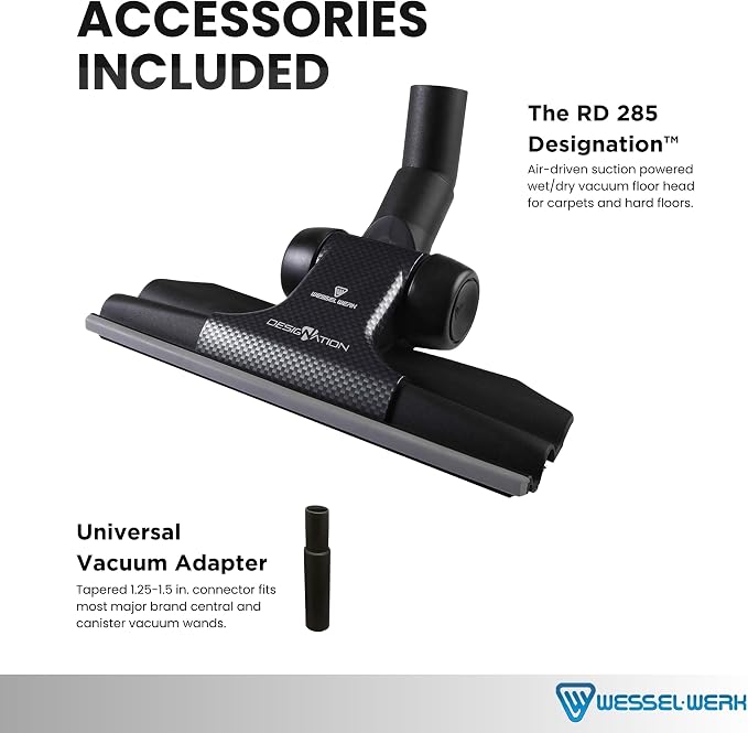 Wessel-Werk RD 285 Designation™ 3-in-1 Vacuum Floor Brush Attachment Set — - Image 3