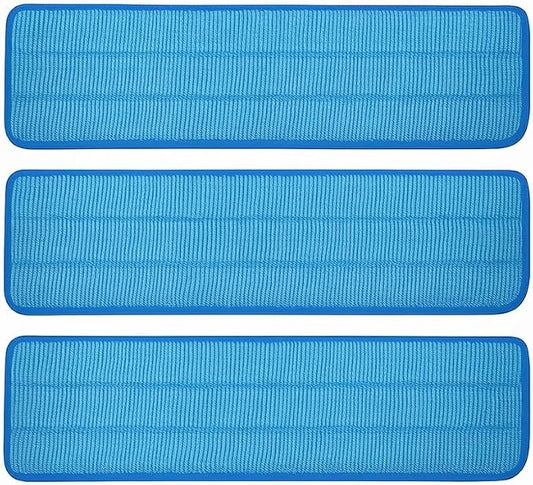 3 Pack Microfiber Pad Universal Commercial 17-18 Inch Head- Heavy Duty by Unknown