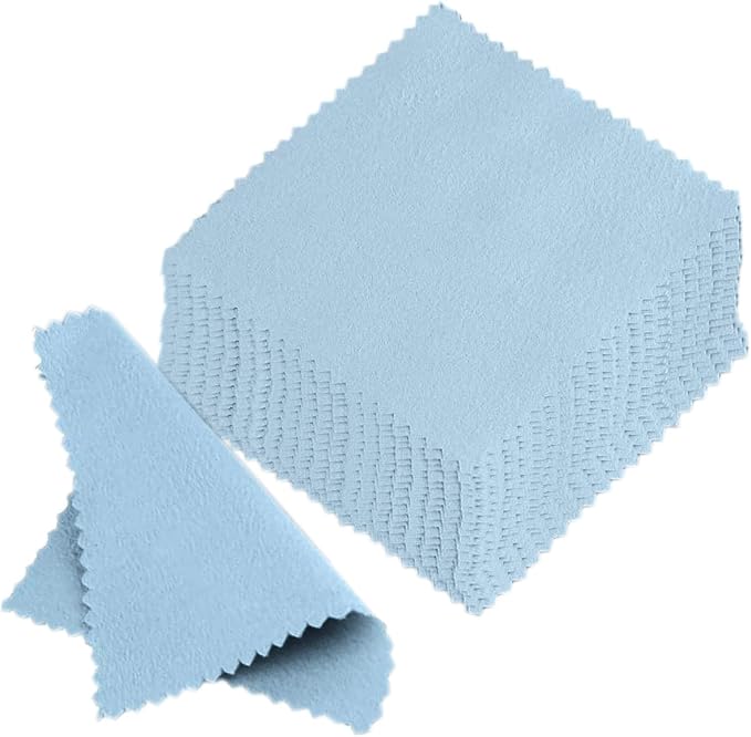 50pcs Jewelry Cleaning Cloth Polishing Cleaning Cloths by monochef