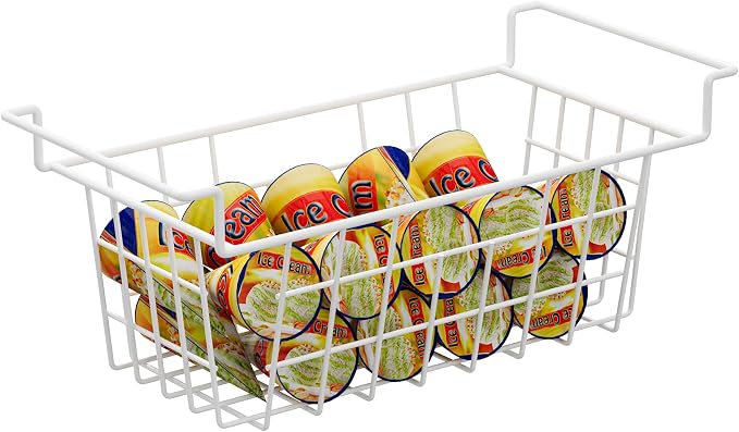SANNO Chest Freezer Baskets, Deep Freezer Organizer Bins Sturdy Metal Wire - Image 5