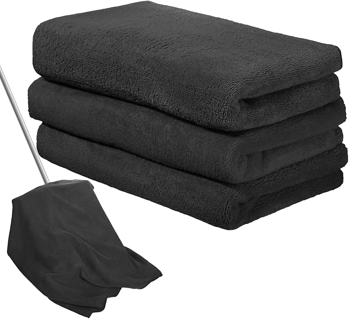 Newwiee 3 Pcs Extra Large Microfiber Cleaning Cloth 30" x 20" Washable Reusable by Newwiee
