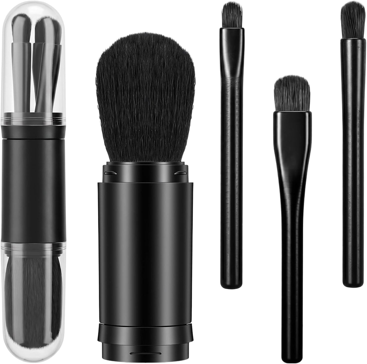 4 Pack Dusting Brush Kit, Exquisite Small Dust Brushes, Soft Microfiber, Efficient Cleaning Tool for Digital Devices, Keyboards, Car Interior, Craft