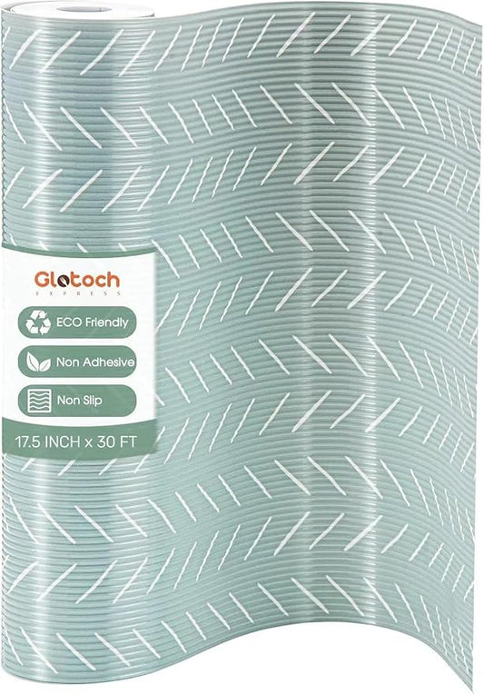 Glotoch Premium Non Slip Shelf Liner, Non Adhesive Drawer Liner, Waterproof by GlotochExpress