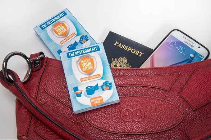 The Restroom Kit – Mini Toilet Paper & Travel Hygiene Kit | to Go Toilet Paper - Image 3