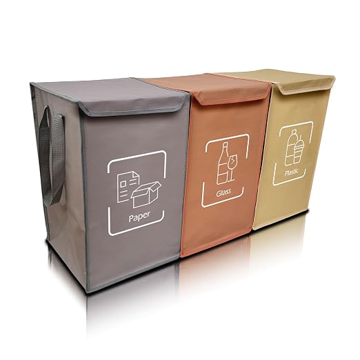 NYIKA - Recycling Organizer - Reusable Recycling Bags - Recycling Sorter - by NYIKA