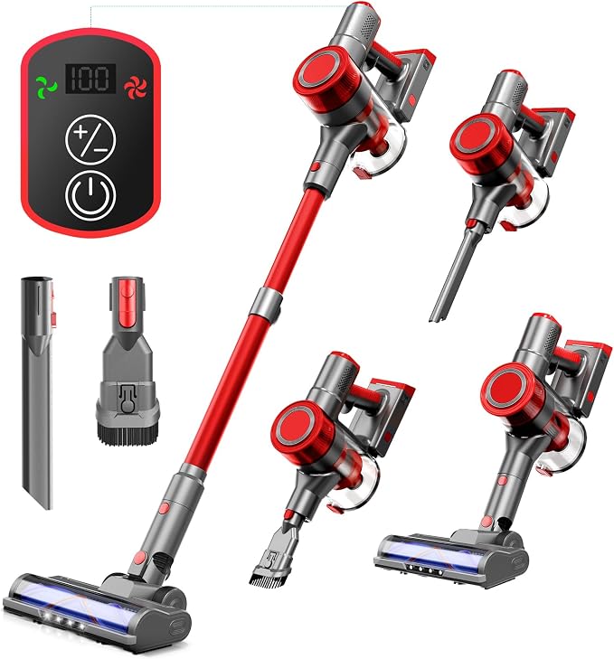 Cordless Vacuum Cleaner, Lightweight Stick Vacuum Cleaner by BSNAW