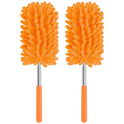 Mini Duster for Cleaning, 360° Bendable Hand Dusters by TIMIVO