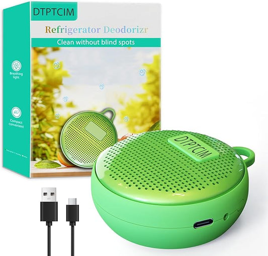 Refrigerator Deodorizer for Strong Odors, USB Charging Lasts 10+ Years Works in by Unknown