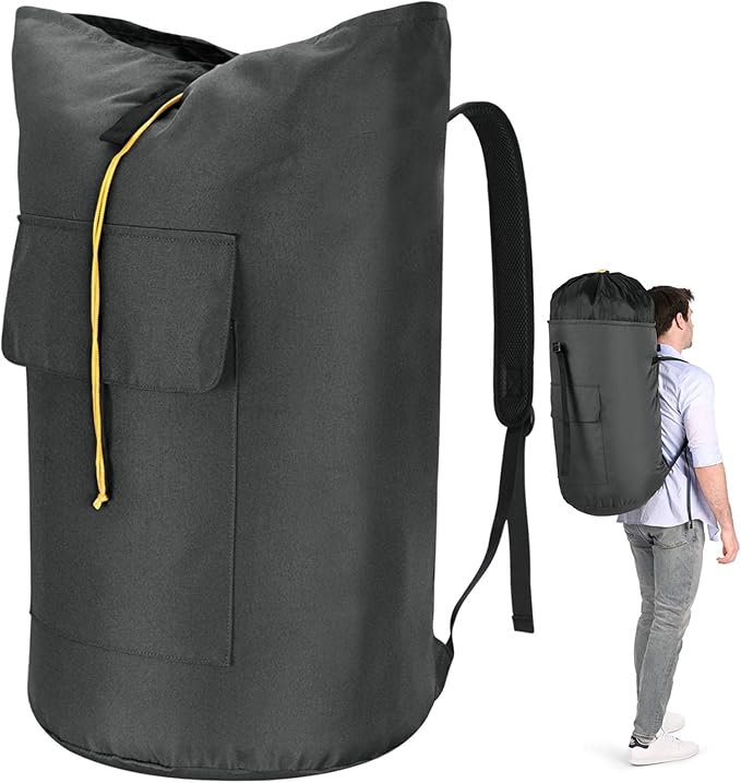 Laundry Backpack Bag, 115L Extra Large Laundry Bags by Azhido