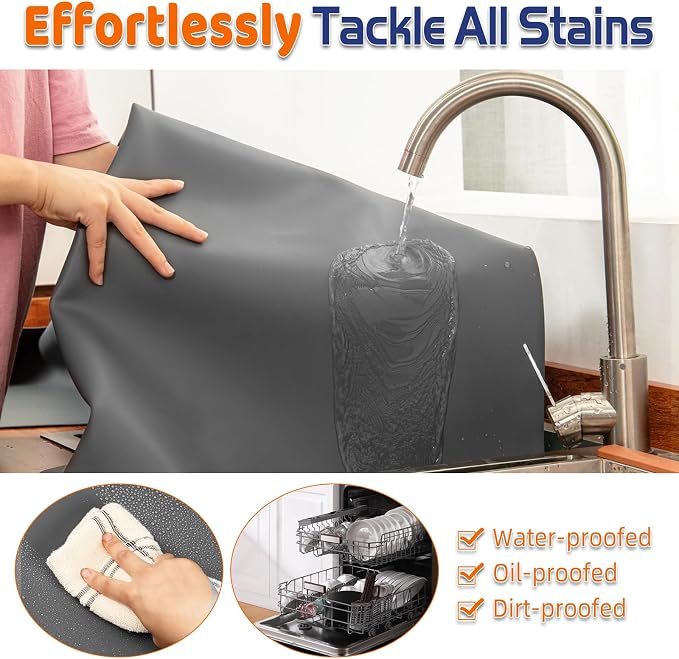 Warome Silicone Mat, 78.7”x 23.6” Heat Resistant Mats - Image 5