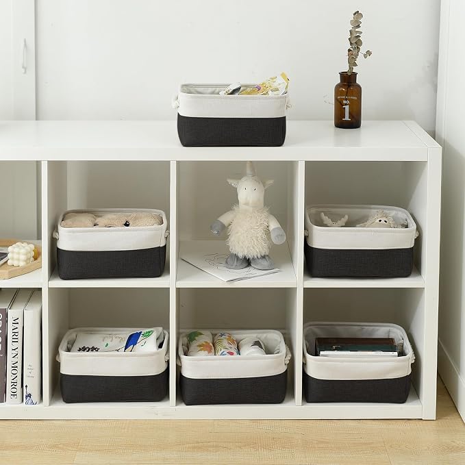 TheWarmHome Storage Bins for Shelves - Image 2